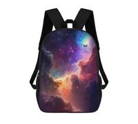 Sinyumoney Space Invasion Mochilas Impresas 3D Para Niños, Bolsas De Escuela De Moda Para Niños Bolsas De Viaje, Bolsas De Escuela Para Estudiantes De Primaria, Colorful Space 05, 17"