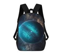 Sinyumoney Space Mochila Impermeable Bolsa Escolar, Mochila Profesional Para Hombres, Mujeres Y Adolescentes, El nacimiento de un mundo, 17"