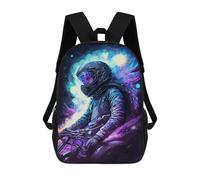 sinyumoney Space Motorcycle Adventure Mochila Escolar, Bolso Resistente Para Portátil, Ideal Para Acampar, Aventuras Al Aire Libre Y Viajes Diarios 17inch