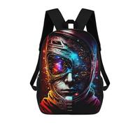 sinyumoney Space Odyssey Astronaut's Journey -3 Mochilas Para Niños Mochila Escolar Mochila Escolar Impresa En 3D Para Niños Estudiantes De Primaria Y Secundaria 17inch