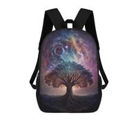 sinyumoney Space Of Tree Mochilas Para Niños Y Estudiantes, Mochilas Escolares Impresas En 3D, Mochilas Para Estudiantes De Primaria Y Secundaria, Mochilas Para Niños Y Niñas 17inch