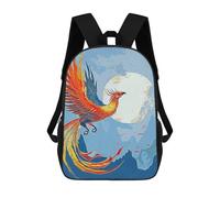 sinyumoney Space Phoenix Mochilas Infantiles Impresas En 3D Para Niños. Mochilas De Viaje De Moda Para Niños. Mochila Escolar Para Estudiantes De Primaria Y Secundaria.