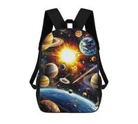 sinyumoney Space Planets Universe Art -1 Mochilas Escolares Mochila Escolar Ligera Mochila De Día Mochila Escolar Para La Universidad Para Niños/Niñas/Adolescentes 17inch