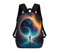 sinyumoney Space Portal Level 7 Mochila Escolar Impresa En 3D Para Niños Mochilas De Viaje De Alta Capacidad Bolsas Para Libros Mochila Escolar Para Niños Mochila 17inch