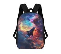 sinyumoney Space Shuttle in Nebula Mochilas Escolares Mochila Escolar Ligera Mochila De Día Mochila Escolar Para La Universidad Para Niños/Niñas/Adolescentes 17inch