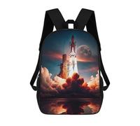 sinyumoney Space Shuttle Mochila Escolar Resistente Al Agua - Perfecta Para Viajes, Trabajo Y Uso Diario 17inch