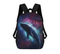 sinyumoney Space Whale Mochila Escolar Informal Para El Día A Día, Ideal Para El Trabajo, El Colegio, El Camping, Las Aventuras Al Aire Libre Y Los Viajes Diarios 17inch