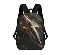 sinyumoney Spaceship Mochila Escolar Grande, Ligera E Informal: Perfecta Para Viajes, Trabajo Y Uso Diario 17inch