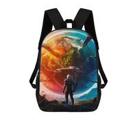 sinyumoney Spaceship Mochilas Escolares Para Ordenador Para El Colegio/trabajo/viajes Para Niñas, Niños Y Adolescentes 17inch