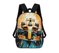 sinyumoney Speed Racing Sport Mochilas Escolares Impresas En 3D, Mochila Escolar Informal Para Niños, Mochila Escolar De Moda Para Estudiantes De Secundaria 17inch