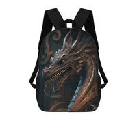 sinyumoney Spellbound Dragon Mochila Escolar Infantil Estampada Para Adultos Y Niños, Mochila De Viaje Para El Día A Día 17inch