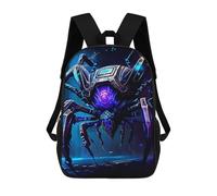 sinyumoney Spider Mochila Escolar Infantil De 17 Pulgadas, Impresa En 3D, Estilo Casual, Para Niños, Ideal Para Viajes, Como Mochila Escolar O Para Llevar Libros.