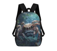 sinyumoney Spider Sea Mochila Infantil De Moda Divertida Mochila Escolar Para Niños Y Adolescentes Con Impresión 3D Para Niños 17inch