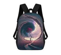 sinyumoney Spiral Path to The Tree of Dreams Mochilas Para Niños Mochila Escolar Mochila Escolar Impresa En 3D Para Niños Estudiantes De Primaria Y Secundaria 17inch