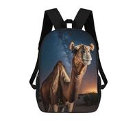 sinyumoney Spirit Animal Camel Mochila Infantil Para Niñas Y Niños, Mochila De Día, Escuela Primaria, Perfecta Para La Vuelta Al Cole O Educación Física, Regalos Y Viajes 17inch