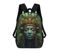 sinyumoney Spirit of Ayahuasca Mochila Escolar, Mochila De Negocios Para Portátil, Mochila Unisex Informal Para Niños/niñas/adolescentes 17inch