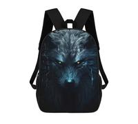 sinyumoney Spirit Wolf Mochilas Para Niños 17inch Mochila Escolar Mochila Escolar Impresa En 3D Para Niños De Primaria Y Secundaria
