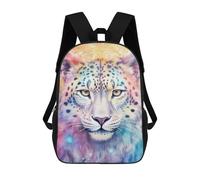 sinyumoney SpiritAnimal Snow Leopard Mochila Ligera Informal Para El Día A Día, Mochila Escolar Para Adolescentes, Chicas, Chicos, Mujeres Y Hombres 17inch