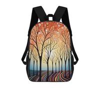 sinyumoney Spiritual Trees Mochila Escolar Infantil Impresa En 3D Para Niños, Mochila De Viaje De Alta Capacidad, Bolsas Para Libros, Mochila Escolar Infantil 17inch