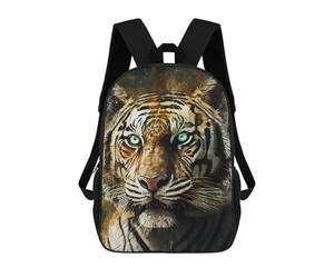 sinyumoney Splatter Tiger Mochila Infantil, Mochila Escolar De Gran Capacidad Para Estudiantes, Mochila Para Libros, Mochila Para Niños, Niñas, Adultos Y Adolescentes 17inch