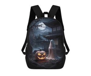 sinyumoney Spooky Japanese Halloween Mochila Infantil De Moda Divertida Mochila Escolar Para Niños Y Adolescentes Con Impresión 3D Para Niños 17inch
