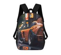 sinyumoney Sports Car in Tokyo Mochila Escolar Resistente Al Agua - Perfecta Para Viajes, Trabajo Y Uso Diario 17inch