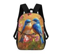 sinyumoney Spring Birds in Bloom Mochila Escolar Para Secundaria Y Preparatoria. Mochila Informal Para Adolescentes, Chicas, Chicos, Mujeres Y Hombres. 17inch
