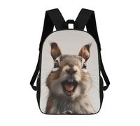 sinyumoney Squirrel Funny Animal Art Mochila Escolar/de Negocios, Resistente, Para Portátil, Para La Escuela/trabajo/viajes 17inch