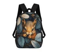 sinyumoney Squirrel In Leaves Mochilas Mochilas Infantiles Mochila Escolar Mochila Escolar Infantil Impresa En 3D Mochilas De Viaje De Moda Para Niños De Primaria Y Secundaria 17inch