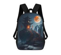 sinyumoney Stairs To The Moon Mochila Escolar Resistente Al Agua, Mochila De Viaje, Bolsa Para Computadora Para Niñas, Niños Y Adolescentes 17inch