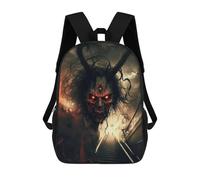 sinyumoney Stairway to Hell Fiendish Descent Mochila Infantil De Moda Divertida Mochila Escolar Para Niños Y Adolescentes Con Impresión 3D Para Niños 17inch