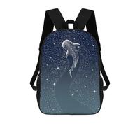 sinyumoney Star Eater Turquoise GRAD Mochila Escolar Infantil De Moda Informal Mochilas Infantiles Impresas En 3D Mochila Grande Para Niño 17inch