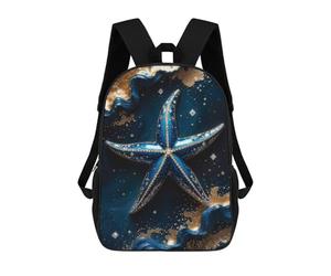 sinyumoney Starfish Kintsugi Art Mochila Escolar Mochila Para Niños Impresa En 3D Mochilas Infantiles Para Niños Y Niñas Mochilas Escolares Mochilas De Viaje Para Niños 17inch