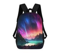 sinyumoney Starlit Meteor Galaxy Mochila Infantil, Mochila Escolar Para Niños Y Adolescentes, Mochila De Viaje, Mochila Escolar, Mochila Para Libros 17inch