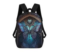 sinyumoney Steampunk Butterfly Art Print Mochila Escolar Resistente Al Agua, Mochila De Viaje, Bolsa Para Computadora Para Hombres, Mujeres Y Adolescentes 17inch