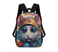 sinyumoney Steampunk Cat Adventure-2 Mochila Escolar Para Niños De 17 Pulgadas, Mochila Informal De Viaje Para Niños Y Niñas, Mochila De Gran Capacidad Para El Día A Día 17inch