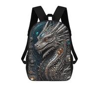 sinyumoney Steampunk Galactic Dragon Mochila Impresa En 3D Para Niños, Mochila Escolar, Mochilas De Viaje Para Niños, Bolsas De Libros De Alta Capacidad, Mochila Infantil 17inch