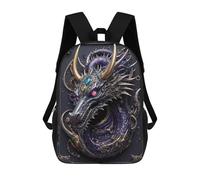 sinyumoney Steampunk Guardian Dragon Mochila De Viaje Para La Universidad, Mochilas Para El Campus, Viajes Al Aire Libre Y Deportes 17inch
