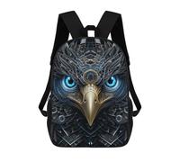 sinyumoney Steampunk Owl Artwork-1 Mochilas Informales Para Niños, Mochila Escolar Para Adolescentes, Niñas Y Niños, Mochilas Para Libros 17inch