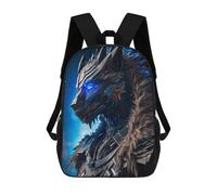 sinyumoney Steampunk Wolf Armor Mochila Para La Escuela, El Trabajo, La Computadora Portátil, Para Acampar, Aventuras Al Aire Libre Y Viajes Diarios 17inch