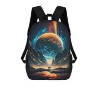 sinyumoney Stellar Universe Landscape Mochilas Para Niños Y Estudiantes, Mochilas Escolares Impresas En 3D, Mochilas Para Estudiantes De Primaria Y Secundaria, Mochilas Para Niños Y Niñas 17inch