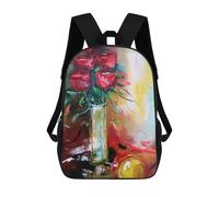 sinyumoney Still Life Mochila, Mochila Infantil, Mochila Escolar Para Estudiantes, Mochila Para Libros, Mochila Escolar Impresa En 3D Para Niños Y Niñas 17inch
