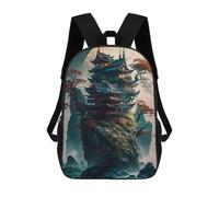 sinyumoney Stone Palace Mochila Escolar Ligera Para Aeropuerto, Estudiantes Universitarios, Mochila Para Hombres, Mujeres Y Adolescentes 17inch