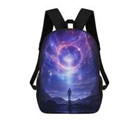 sinyumoney Stranger Portal Mochila Escolar, De Negocios, Resistente, Para Portátil, Para Camping, Aventuras Al Aire Libre Y Viajes Diarios 17inch