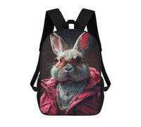sinyumoney Stylish Bunny Chic Mochila Escolar Impermeable Para Ordenador Portátil Para Adolescentes, Chicas, Chicos, Mujeres Y Hombres 17inch
