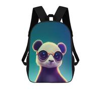 sinyumoney Stylish Panda Portrait -1 Mochila Escolar Infantil De Moda Informal Mochilas Infantiles Impresas En 3D Mochila Grande Para Niño 17inch