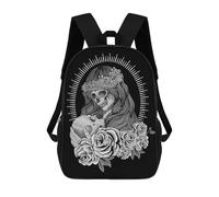 sinyumoney Sugar Skull Mochilas Infantiles Mochila Escolar Mochila Impresa En 3D Para Niños Mochilas De Viaje Bolsas Para Libros Mochila Escolar Para Niños 17inch