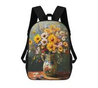 sinyumoney Sunflower Bouquet in Vase 17inch Mochila Escolar Impresa En 3D Para Niños, Mochila Escolar Informal De Moda, Mochilas De Viaje Para Niños Y Estudiantes.