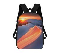sinyumoney Sunrise Over Snowy Mountains Mochila Infantil, Mochila Escolar Para Niños Y Adolescentes, Mochila De Viaje, Mochila Escolar, Mochila Para Libros 17inch