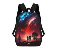 sinyumoney Sunset Galaxy Landscape Mochila Escolar Infantil Impresa En 3D Mochila De Viaje De Alta Capacidad Bolsas Para Libros Mochila Infantil 17inch